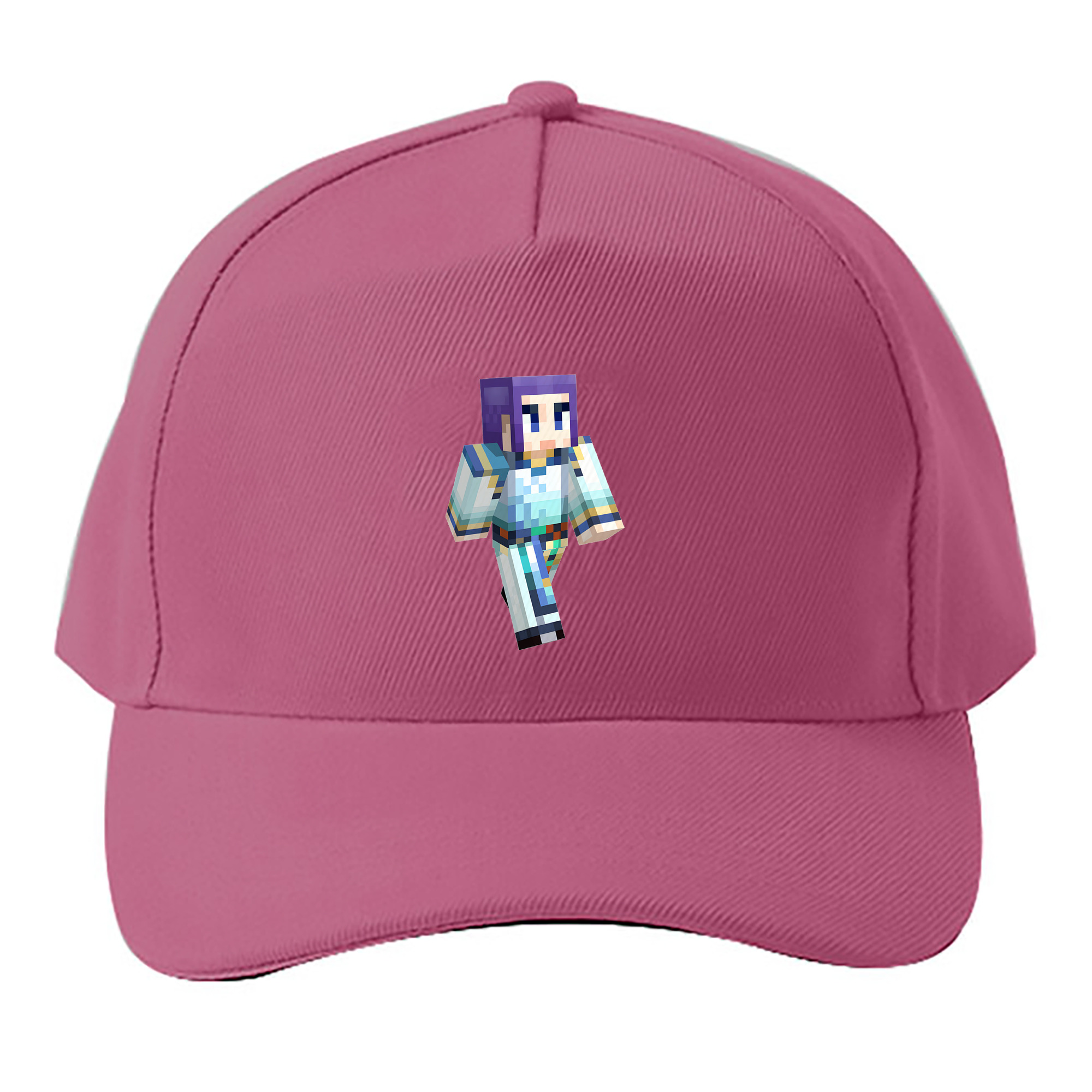 （画像用） マインクラフト ブロックの世界 Minecraft MC Block world ベースボールキャップ 綿100％ 男女兼用 帽子 スポーツ